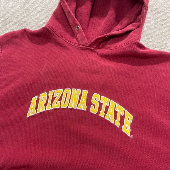 Steve And Barry's Vtg Arizona State University Red Hoodie Men's Size S/M - Picture 2 of 11